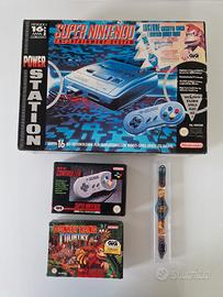 Super Nintendo SNES versione PAL completo 
