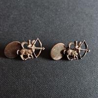 gemelli vintage argento 925 