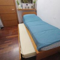 Letto singolo/doppio  artigianale  in legno