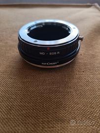 K&F Adattatore Obiettivi Minolta MD a Canon EOS R