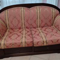 coppia divani arte povera