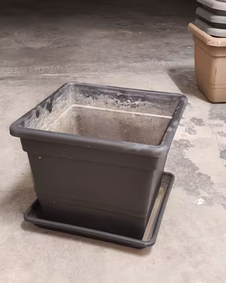 vaso in plastica 
