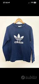 Felpa Adidas blu taglia S