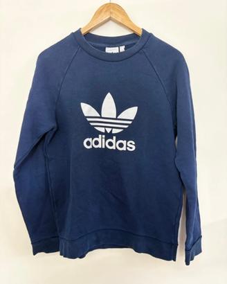 Felpa Adidas blu taglia S