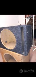 box per subwoofer 38cm 52 litri