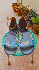 Sandali flat multicolore - Valerio 1966 - 38