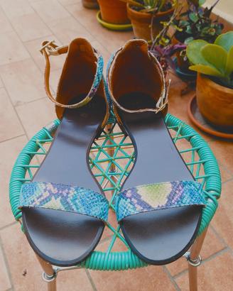 Sandali flat multicolore - Valerio 1966 - 38