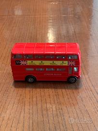 Modellino autobus 2 piani Londra die cast