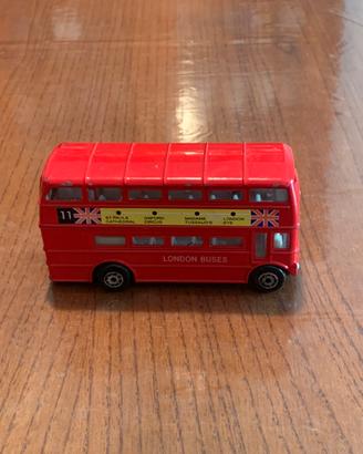 Modellino autobus 2 piani Londra die cast