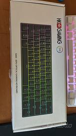 Tastiera Meccanica HK Gaming GK61 60% RGB Nero