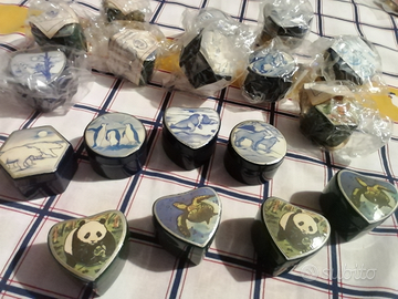 Scatolette animali portagioie anni '90