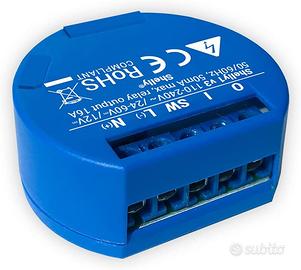 Shelly 1 V3, interruttore relè Wi-Fi