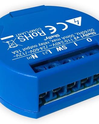Shelly 1 V3, interruttore relè Wi-Fi