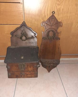 Vecchi oggetti per arredo