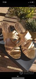 Scarpe estive con tacco