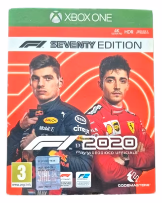 F12020 Xbox One 70th Anniversary Edition. Perfetto