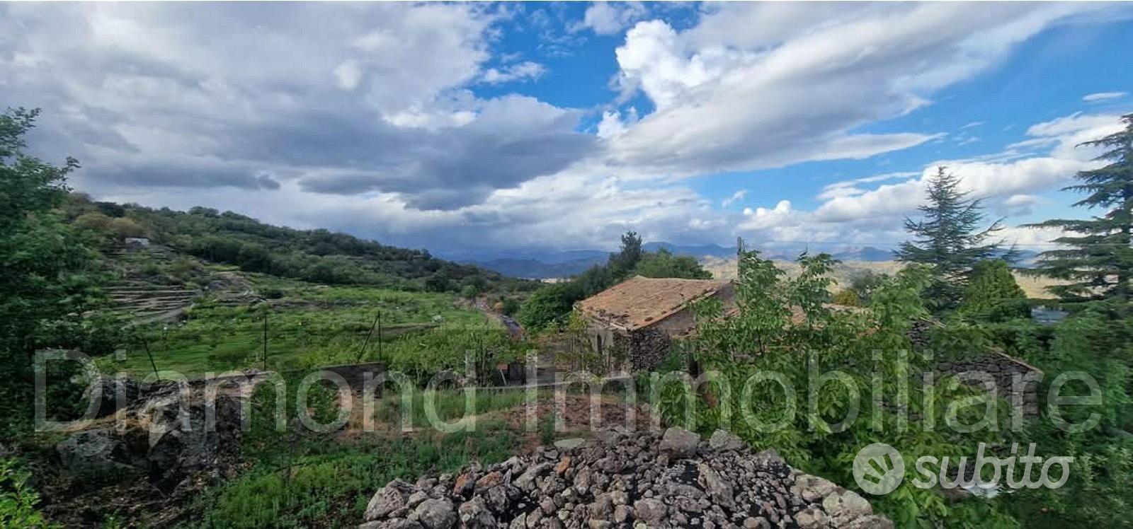 Terreno con fabbricato a Vena - Piedimonte Etneo - Vista 4