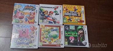 lotto 6 giochi Nintendo 3ds in ITALIANO 