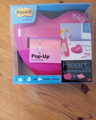 (299) - Dispenser Post it Pop Up 3M (Cuore)