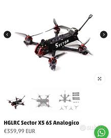 drone FPV come nuovo