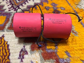 condensatori SCR 150uf 450V amplificatori valvole