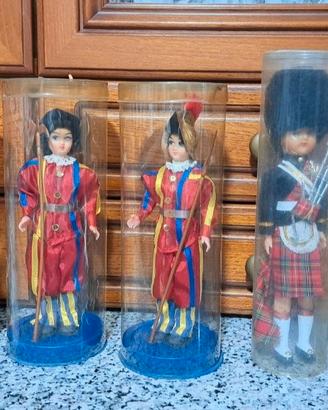 Lotto bambole souvenir vintage