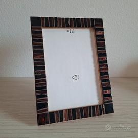 Cornicetta portafoto in mosaico 