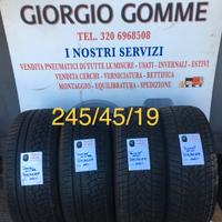 GOMME USATE INVERNALI 245/45/19 disp MONTAGGIO