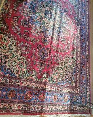 Grande tappeto persiano Tabriz 330x255 in lana