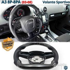 VOLANTE Sportivo Per Audi A3 8P 03-08 Ergonomico