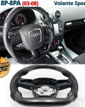 VOLANTE Sportivo Per Audi A3 8P 03-08 Ergonomico