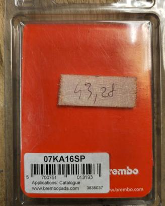 Kit pastiglie Brembo Kawasaki