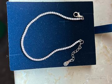 Bracciale tennis argento nuovo (No spedizione)