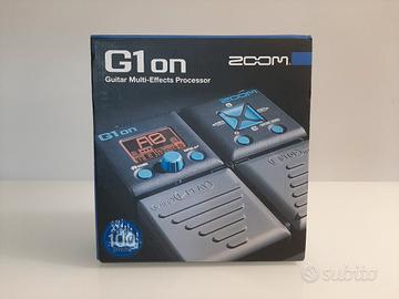 Pedaliera chitatra ZOOM G1ON 