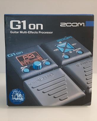 Pedaliera chitatra ZOOM G1ON 