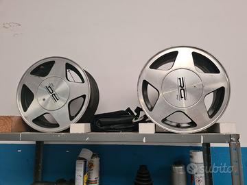 Cerchi in lega 13 5x100  d epoca