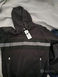 Felpa bikkembergs con cappuccio