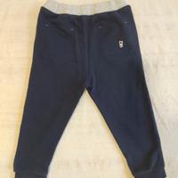 Pantaloni lunghi garzati blu per bambino Okaidi