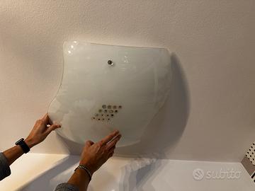 Lampadario soffitto/muro vetro con murrine