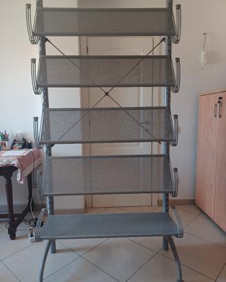 espositore in metallo per agenzie ed uffici
