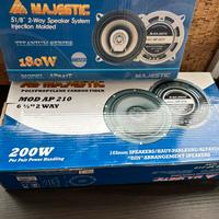 Coppia di casse audio da auto