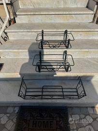 Balconette/ fioriere in ferro