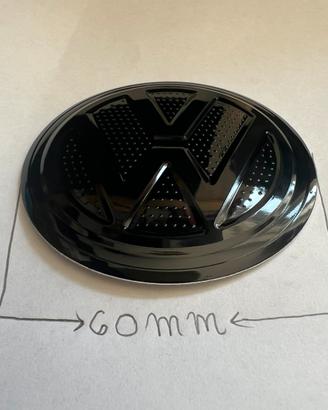 Adesivi vw 60mm black