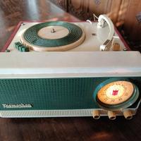 giradischi radio a valigia vintage anni 50