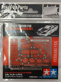 Tamiya 12616 1/24 scale Ferrari FXX set fotoincisi