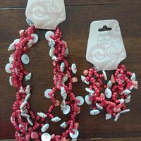 NUOVA Set di gioielli alla moda con piccole conchi