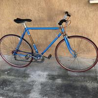 Bici uomo blu