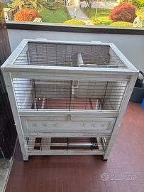 Gabbia in legno 94x78