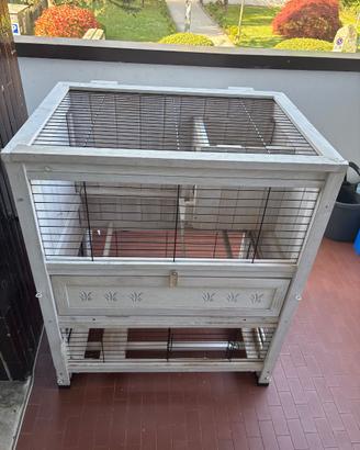 Gabbia in legno 94x78