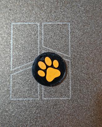 medaglietta per cane personalizzabile.